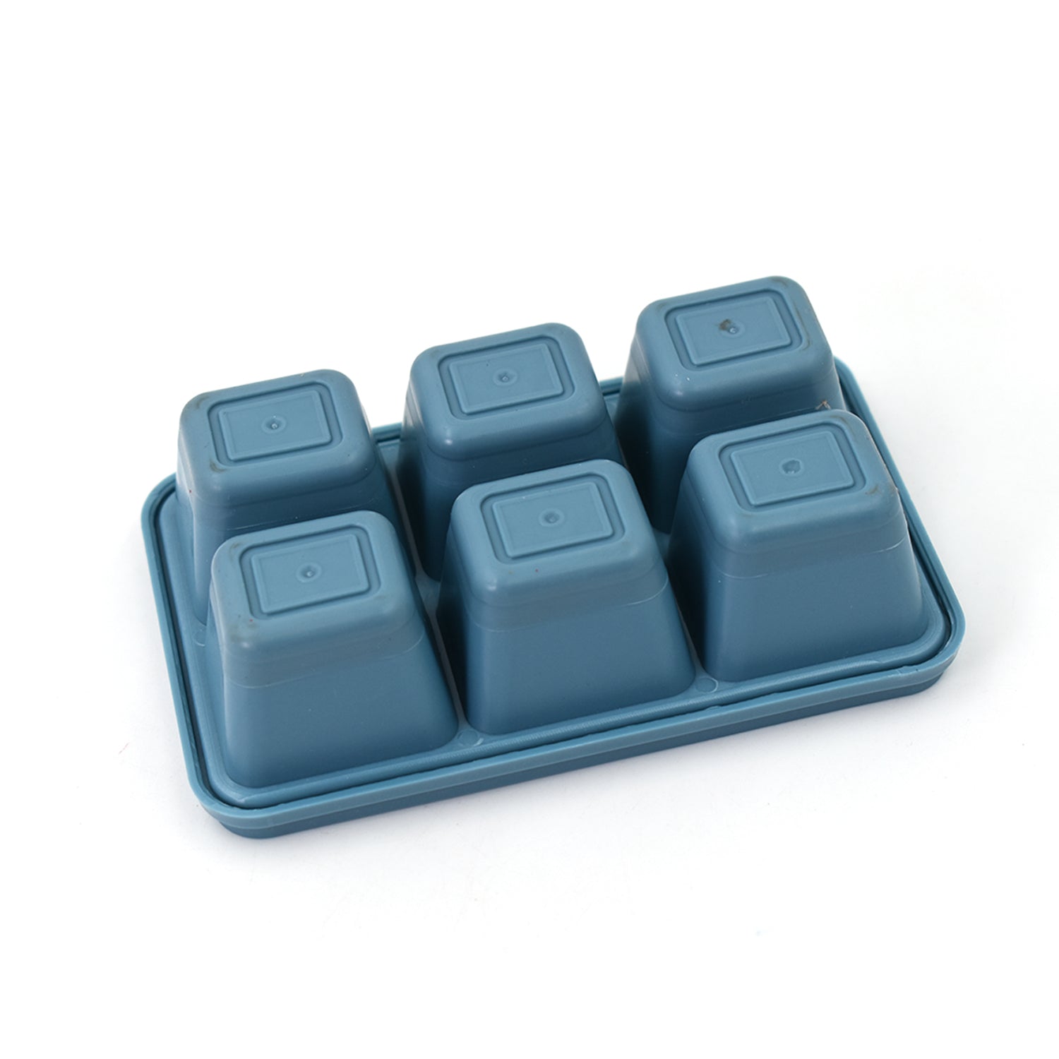 6 Grid Silicone Ice Tray Used In All Kinds Of Places Like Household Kitchens For Making Ice From Water And Various Things And All With Color Box (1 Pc) 6 Grid Silicone Ice Tray Used In All Kinds Of Places Like Household Kitchens For Making Ice From Water And Various Things And All With Color Box (1 Pc)